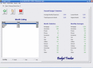 Budget Tracker screenshot